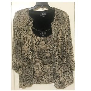 Plus Size Evening Top